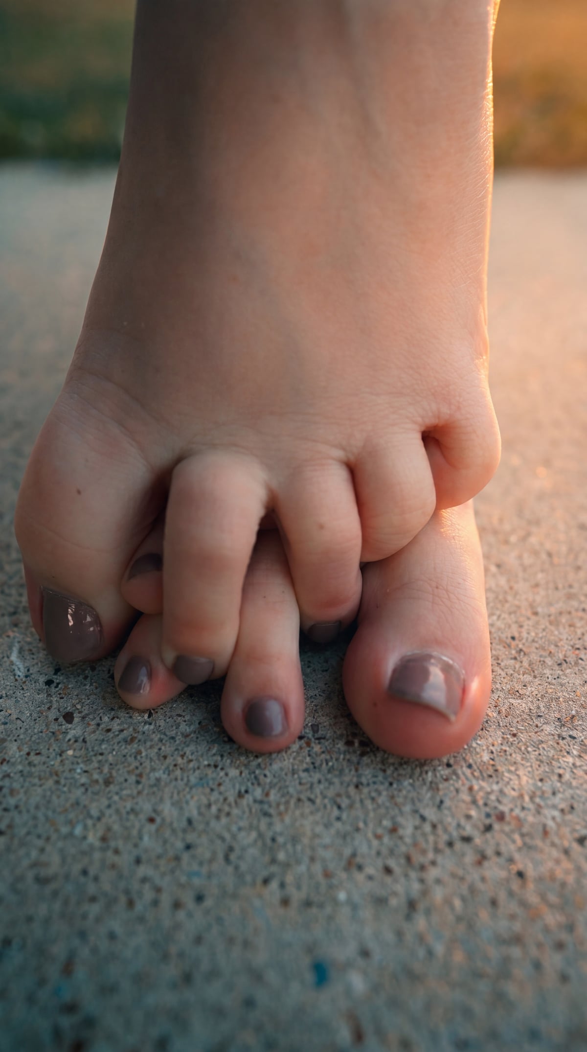 Sandy feet detail — Barefoot Bunny, Dallas outdoor shoot